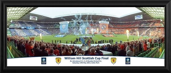 2014 Scottish FA Cup Final Framed Panoramic