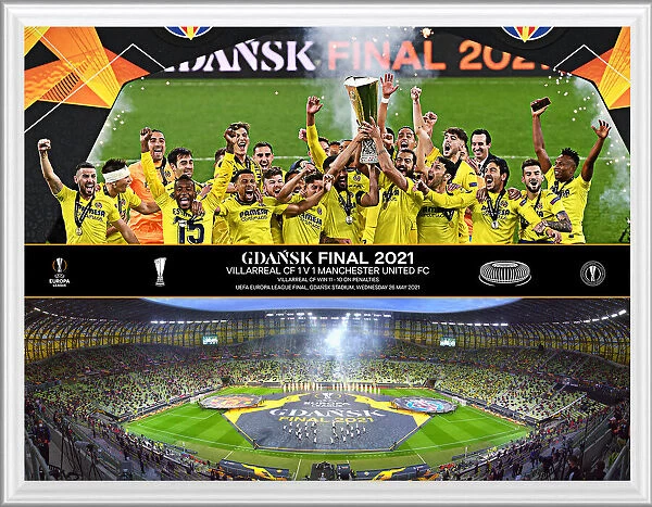 2021 Europa League Final 16x12 Celebration Montage