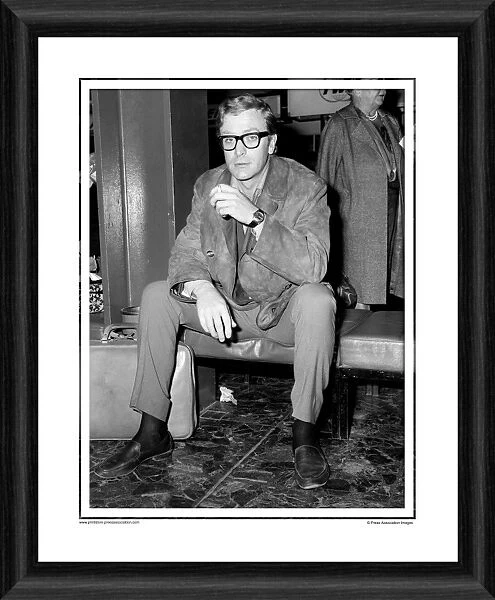 Film Actor Michael Caine Framed Photographic Print