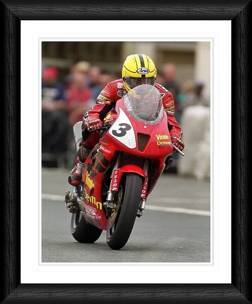 Joey Dunlop TT Race 2000 Framed Print