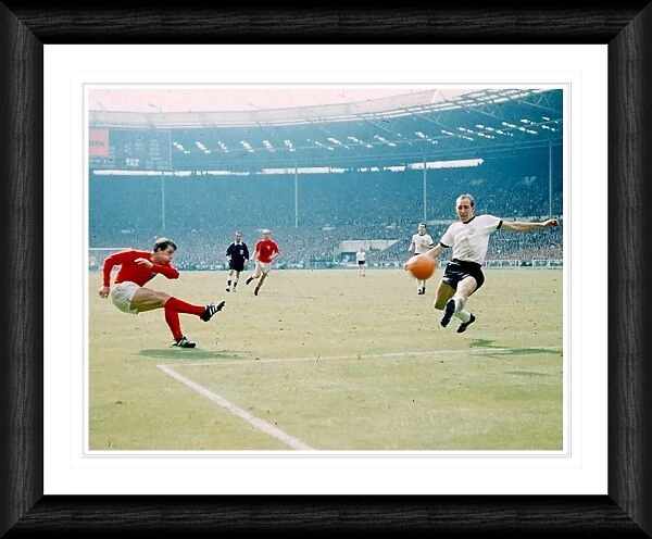 Sir Geoff Hursts 2nd World Cup Final Goal 1966 Framed Print