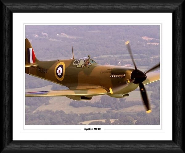 Spitfire Mk XI (Battle of Britain Colours) Framed Print