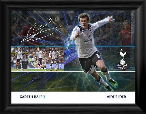 Tottenham Hotspur FC - Gareth Bale Framed Player Profile