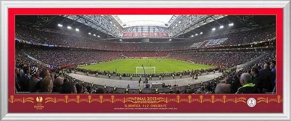 UEFA Europa League Final 2013 Match Desktop Panoramic Behind Goal