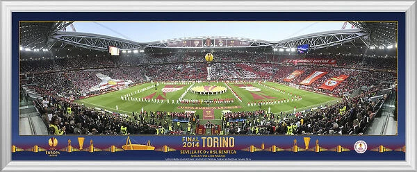 UEFA Europa League Final 2014 Framed Panoramic