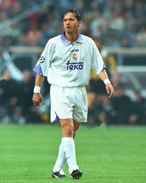 Real Madrids Predrag Mijatovic during the 1998 Champions League Final