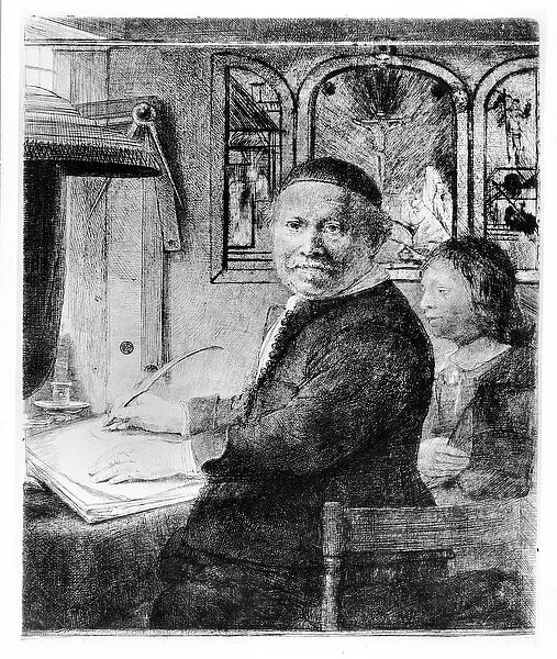 Lieven Willemsz van Coppenol, c. 1658 (etching)