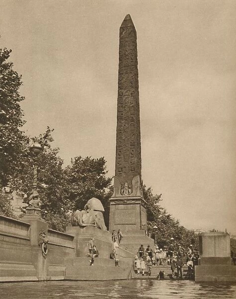 Cleopatras Needle Hewn Fourteen Hundred Years Before The Birth of Cleopatra, c1935