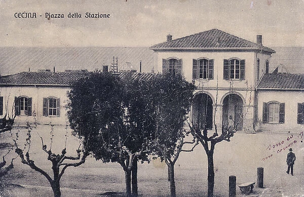 Piazzale of Cecina station