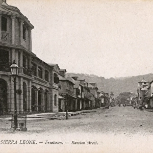 Rawdon Street, Freetown, Sierra Leone, West Africa