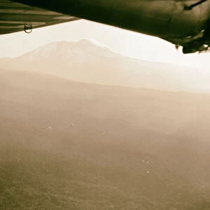 Tanganyika En route Arusha Air view Mount Kilimanjaro