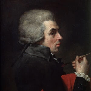 Self-portrait, c1789. Artist: Jacques Louis David