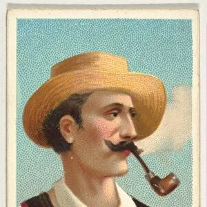 Swiss Cow-Keeper, from Worlds Smokers series (N33) for Allen & Ginter Cigarettes