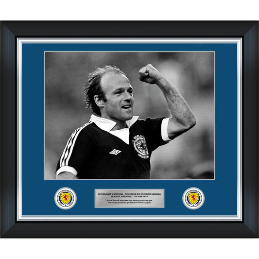 Archie Gemmill World Cup 1978 20x16 Framed Print