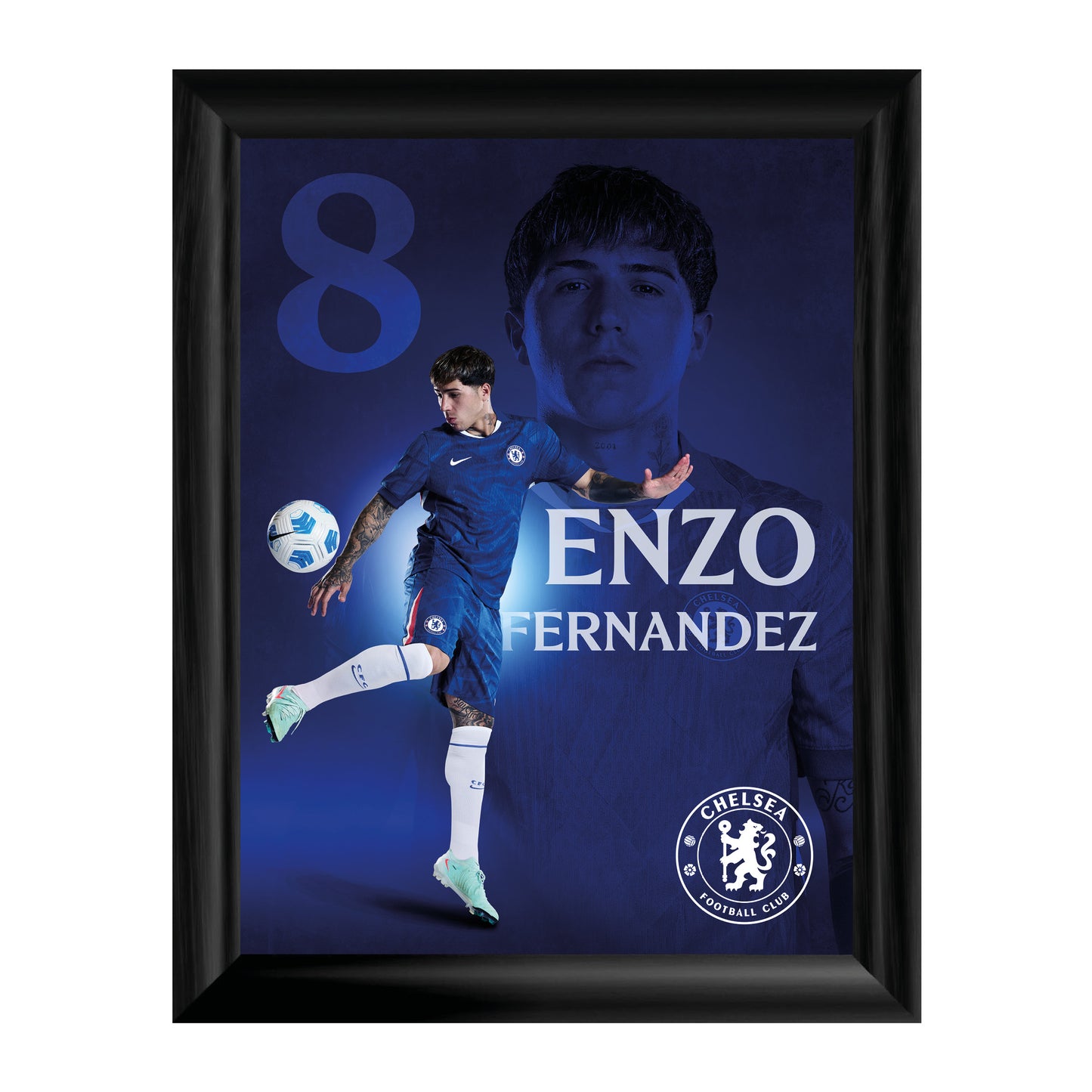 Chelsea Enzo Fernandez 2025-26 Framed Print - 12 x 16