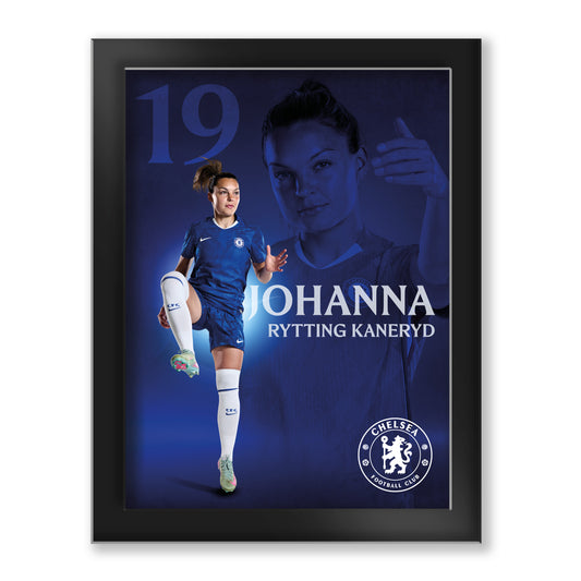 Chelsea Johanna Rytting Kaneryd 2025-26 Tempered Glass Framed Print - 6 x 8