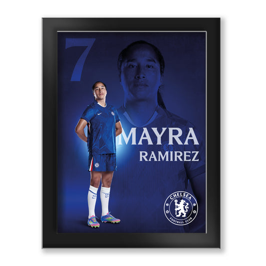 Chelsea Mayra Ramirez 2025-26 Tempered Glass Framed Print - 6 x 8