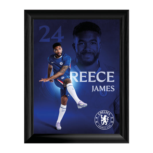 Chelsea Reece James 2025-26 Framed Print - 12 x 16
