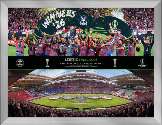 UEFA 2026 Conference League Final - Leipzig, Germany - 16x12 Celebration Montage