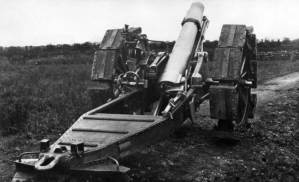 British 6 inch Howitzer used during WW1
