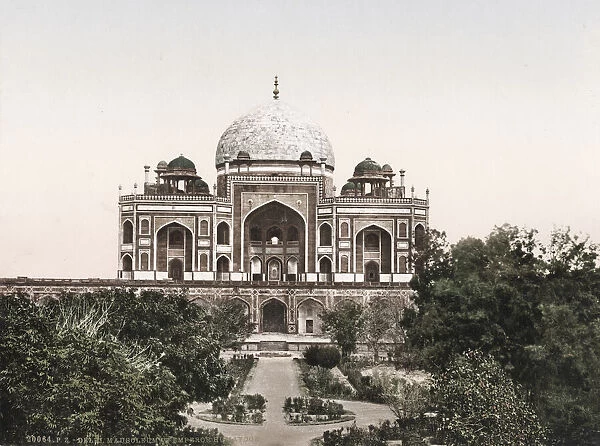 The tomb of the Mughal Emperor Humayun in Delhi, India
