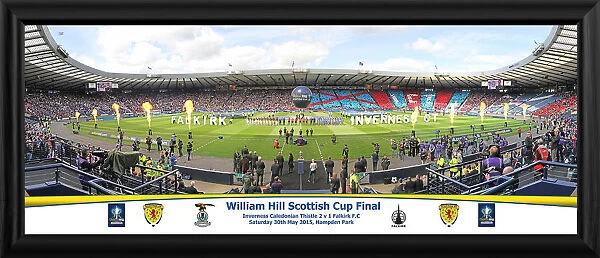 2015 Scottish FA Cup Final Framed Panoramic