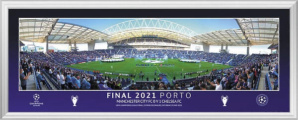 2021 Champions League Final Line up 30'Panoramic
