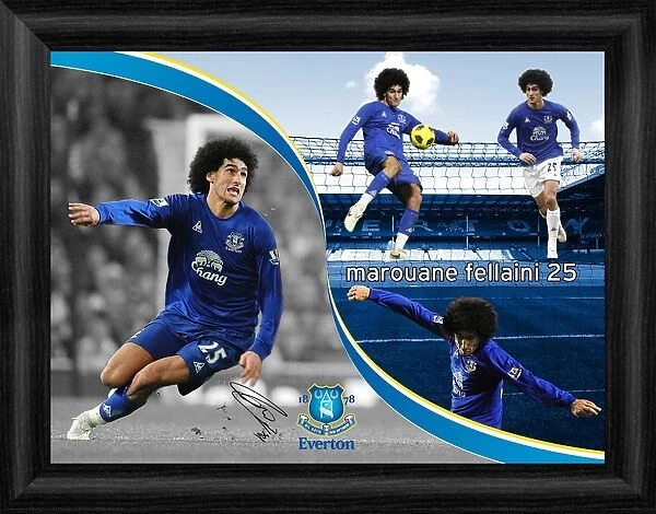 Everton FC - Marouane Fellaini Framed Montage