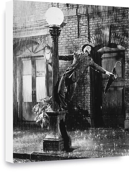 Gene Kelly Singing in the Rain Box Canvas