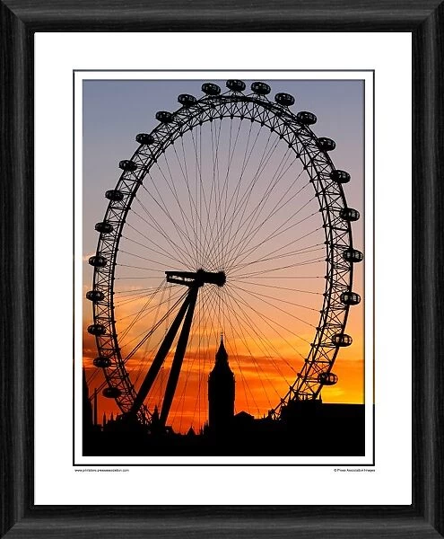 The London Eye - Framed Photographic Print