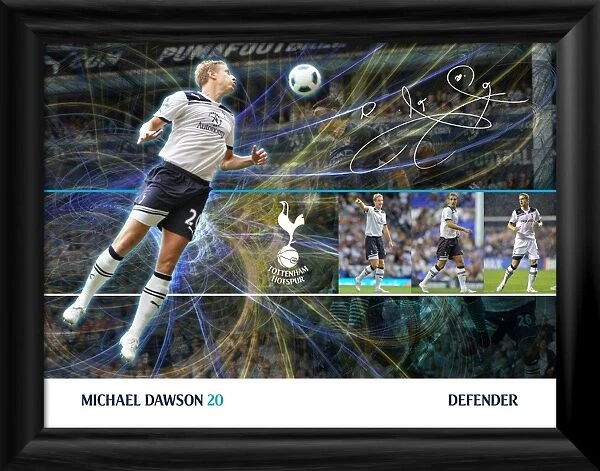 Tottenham Hotspur FC - Michael Dawson Framed Player Profile
