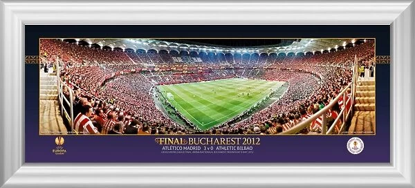 UEFA Europa League Final 2012 at Bucharest Framed Desktop