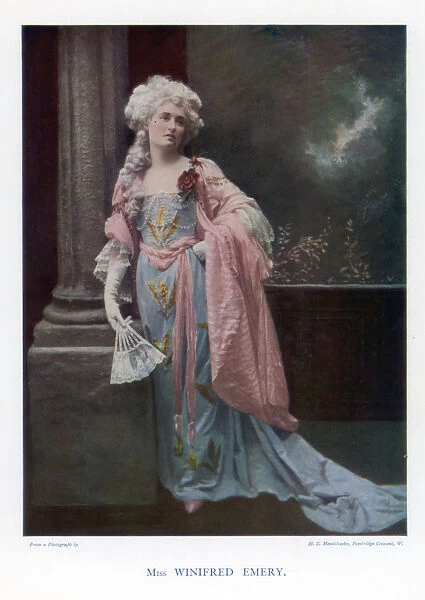 Winifred Emery, English actress, 1901. Artist: Mendelssohn