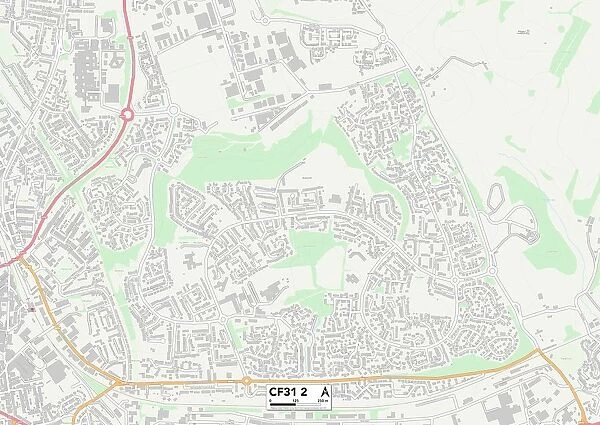 Bridgend CF31 2 Map