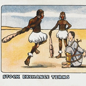 Cartoon on Stock Exchange Settlement Terms