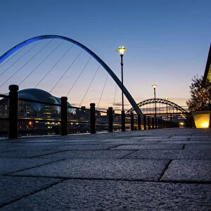 Gateshead Millenium Bridge, England