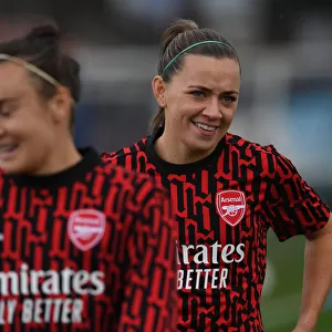 Arsenal's Katie McCabe Gears Up: Arsenal Women vs Chelsea Women - Barclays FA WSL Clash