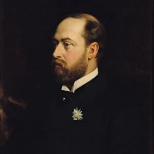 Edward VII (1841-1910) (oil on canvas)
