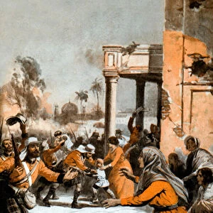 lHighlanders at the Relief of Lucknow
