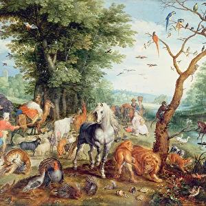 Noahs Ark (oil on canvas)