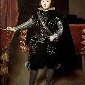 Portrait of Baltasar Carlos of Spain (oil on canvas, 1640)