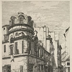 Eaux-Fortes sur le Vieux Paris: Ancienne ecole de medecine rue de la Bucherie