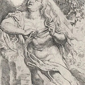Mary Magdalen in the wilderness, ca. 1613-14. Creator: Willem Pietersz. Buytewech